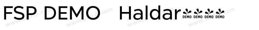 FSP DEMO   Haldar字体转换